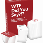 MPS MY PARTY SUPPLIERS® 1pc WTF Did You Say?!? A Party Game Against All Dignity and Morality, 3-17 Players, Card Game, Party Game for Friends, Adult Card Game for Friends Night Game, Fun Games