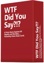 MPS MY PARTY SUPPLIERS® 1pc WTF Did You Say?!? A Party Game Against All Dignity and Morality, 3-17 Players, Card Game, Party Game for Friends, Adult Card Game for Friends Night Game, Fun Games - Image 3