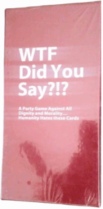 MPS MY PARTY SUPPLIERS® 1pc WTF Did You Say?!? A Party Game Against All Dignity and Morality, 3-17 Players, Card Game, Party Game for Friends, Adult Card Game for Friends Night Game, Fun Games - Image 4