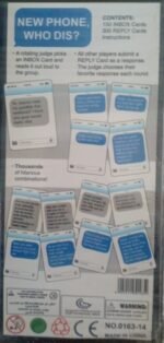 MPS MY PARTY SUPPLIERSĀ® 1pc What DO You Meme? New Phone, Who Dis? Card Game, 450 Cards, Families Fun Card Games, Easy Card Games for Family - Image 2