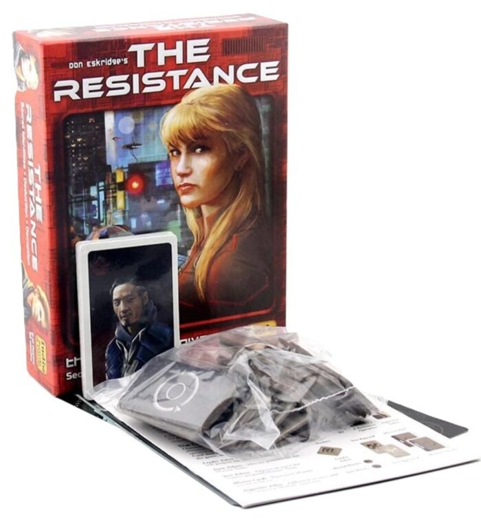 MPS MY PARTY SUPPLIERS® 1pc The Resistance Card Game, Board Game, Card Games to Play with Family 5-10 Players 30mins Playtime, Play Games for Friends - Image 3