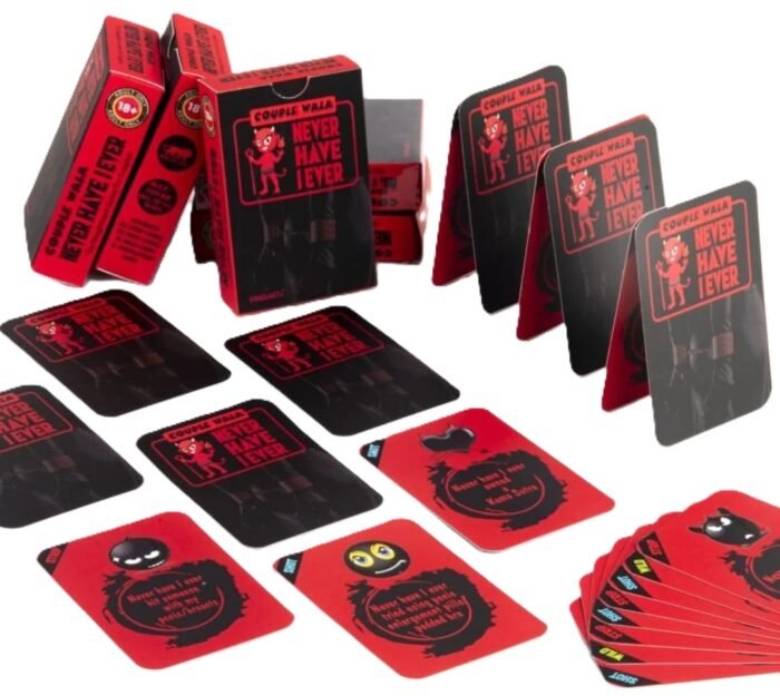 MPS MY PARTY SUPPLIERS® 1pc Never Have I Ever The naughtiest Card Game for Couples - Adult Card Game for Party, Adult Card Party Game, 50 Cards - Image 2