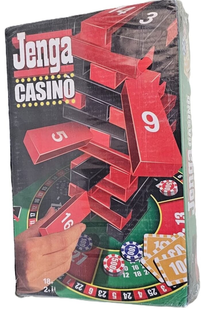 MPS MY PARTY SUPPLIERS® 1pc Casino Board Game. Card Game, Card Games to Play with Family, 2+ Players, Families Fun Card Games, Easy Card Games for Friends - Image 1