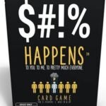 MPS MY PARTY SUPPLIERS® 1pc Shit Happens- to me, to You, to Pretty Much Everyone Card Game, Card Games to Play with Friends, 2+ Players, Friends Fun Card Games, Easy Games for Friends
