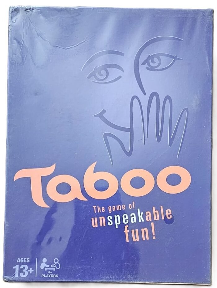MPS MY PARTY SUPPLIERS® 1pc Taboo The Game of unspeakable Fun, Card Games to Play with Family, 4 Players, Families Fun Card Games, Easy Board Games for Family - Image 2