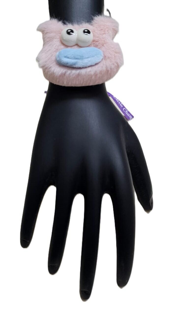 MPS MY PARTY SUPPLIERS® 1pc Pink Teddy bear Rakhi for Brother with random design food magnet gift & one Red-Yellow Thread Cute Soft Teddy Bear Rakhi for Toddlers Little Baby Brothers Raksha Bandhan - Image 4