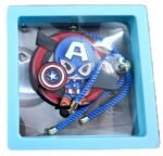 MPS MY PARTY SUPPLIERS® 1pc Superhero rakhi for children kids boys, Adjustable cartoon character rakhi for brothers, Stylish bracelet rakhi, Raksha Bandhan rakhi gift for brother bhai bhaiya - Image 4