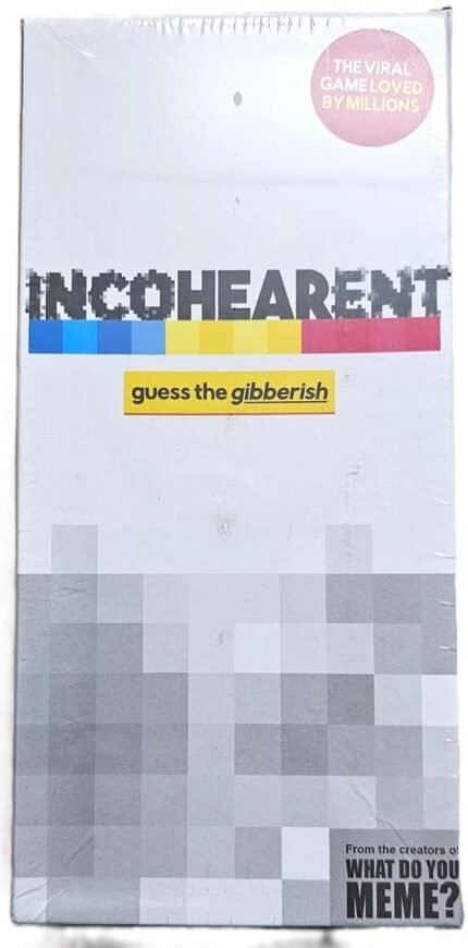 MPS MY PARTY SUPPLIERSĀ® What do You Meme? Incohearent- Guess The gibberish Card Game Board Game, Card Games to Play with Family 2-20 Players 20-40mins Playtime, Play Games for Friends