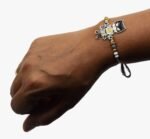 MPS MY PARTY SUPPLIERS® 1pc Superhero Cartoon Character Batman Rakhi for Brother with random design food magnet gift & one Red-Yellow Thread Rakhi for Toddlers Little Baby Brothers Raksha Bandhan - Image 4