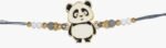 MPS MY PARTY SUPPLIERSĀ® 1pc Cartoon Character Rakhi for Brother with random design food magnet gift & one Red-Yellow Thread Rakhi for Toddlers Little Baby Brothers Raksha Bandhan - Image 3