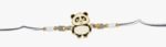 MPS MY PARTY SUPPLIERSĀ® 1pc Cartoon Character Rakhi for Brother with random design food magnet gift & one Red-Yellow Thread Rakhi for Toddlers Little Baby Brothers Raksha Bandhan - Image 4