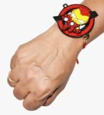 MPS MY PARTY SUPPLIERSĀ® 1pc Superhero Ironman rakhi for children kids boys, Adjustable cartoon character rakhi for brothers, Stylish bracelet rakhi, Raksha Bandhan rakhi gift for brother bhai bhaiya - Image 3