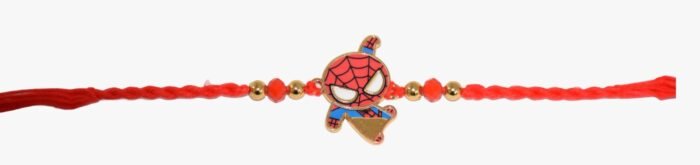 MPS MY PARTY SUPPLIERS® 1pc Spiderman Rakhi with Gift for Brother Cartoon Rakhi Combo with Keychain Raksha Bandhan Gift Hamper for Bhaiya Kids children toddlers cousin - Image 2