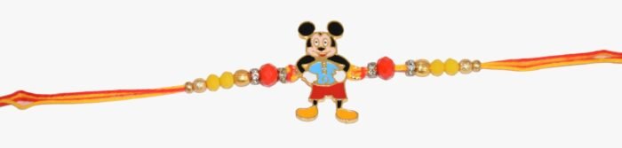 MPS MY PARTY SUPPLIERS® 1pc Rakhi with Gift for Brother Cartoon Rakhi Combo with Keychain Raksha Bandhan Gift Hamper for Bhaiya Kids children toddlers cousin - Image 4