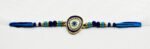 MPS MY PARTY SUPPLIERSĀ® 1pc Evil eye Rakhi for brother/bhaiya/cousin with roli chawal tilak misri Rakshanbandhan evil eye rakhi set for kids toddlers Rakhi bracelet - Image 3