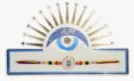 MPS MY PARTY SUPPLIERS® 1pc Evil eye Rakhi for brother/bhaiya/cousin with roli chawal tilak misri Rakshanbandhan evil eye rakhi set for kids toddlers Rakhi bracelet - Image 5