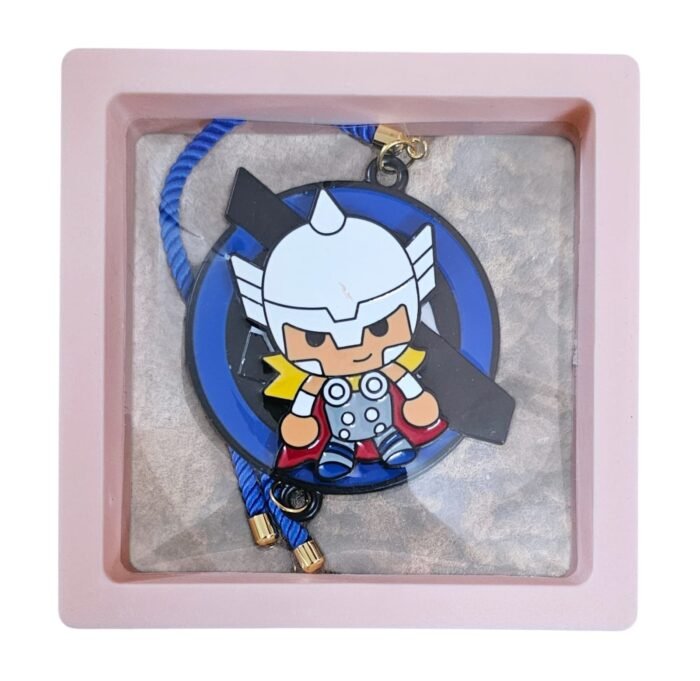 MPS MY PARTY SUPPLIERS® 1pc Superhero rakhi for children kids boys, Adjustable cartoon character rakhi for brothers, Stylish bracelet rakhi, Raksha Bandhan rakhi gift for brother bhai bhaiya - Image 2