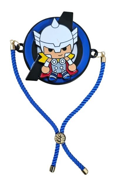 MPS MY PARTY SUPPLIERSĀ® 1pc Superhero rakhi for children kids boys, Adjustable cartoon character rakhi for brothers, Stylish bracelet rakhi, Raksha Bandhan rakhi gift for brother bhai bhaiya
