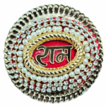 MPS MY PARTY SUPPLIERS® Set of 2 Self Stick Ram Door Sticker Tags Ram Decoration Items for Door Ram Written tag for Pooja Room Tags Door Sticker Décor for Rakshabandhan - Image 3
