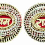 MPS MY PARTY SUPPLIERS® Set of 2 Self Stick Ram Door Sticker Tags Ram Decoration Items for Door Ram Written tag for Pooja Room Tags Door Sticker Décor for Rakshabandhan