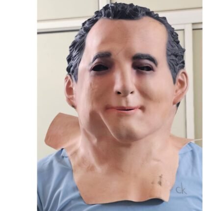 MPS MY PARTY SUPPLIERSĀ® Halloween Big Face Mask ā Oversized Scary Mask for Adults & Kids, Funny & Creepy Costume Mask for Halloween Party, Cosplay & Trick-or-Treating