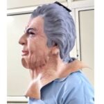 MPS MY PARTY SUPPLIERS® Halloween Big Face Mask – Oversized Scary Mask for Adults & Kids, Funny & Creepy Costume Mask for Halloween Party, Cosplay & Trick-or-Treating - Image 5