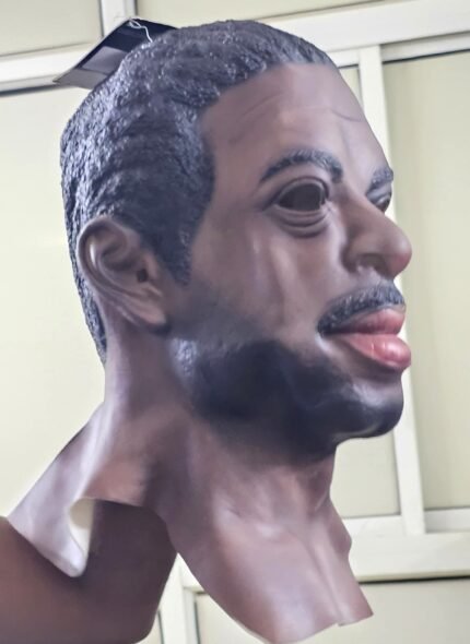 MPS MY PARTY SUPPLIERS® Halloween Big Face Mask – Oversized Scary Mask for Adults & Kids, Funny & Creepy Costume Mask for Halloween Party, Cosplay & Trick-or-Treating