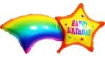 MPS MY PARTY SUPPLIERS® Set of 17 Happy Birthday Balloons for decoration ideas, balloon decoration kit for birthday, cute happy birthday balloons kit, colorful birthday balloons - Image 4
