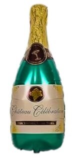 MPS MY PARTY SUPPLIERS® 26Pcs Gold Happy Birthday Cake Bottle Glass Balloon for Birthday Baby Shower 1st Birthday Celebration for His/Her, Happy Birthday balloon for your surprise Party Items - Image 8