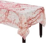 My Party Suppliers Horror Blood Table Cloth Bloody Printed Pattern Tablecloth Rectangular Table Cover Party Props for Haunted House Halloween Party Decoration - Image 2