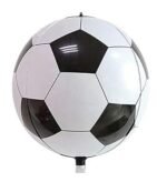 MPS MY PARTY SUPPLIERSĀ® Set of 5 Football Theme Foil Balloons Soccer Ball Shaped Balloon for Birthday, Sports Event & Game Day Decorations Sport theme birthday decoration ideas Golden star balloon - Image 6