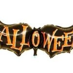 MPS MY PARTY SUPPLIERS® 1pc Halloween Bat balloon Halloween theme foil balloons decorations Kids halloween party supplies