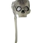 My Party Suppliers Skull with Bone Prop / Halloween Prop / Halloween Decoration / Skull with Bone face mask