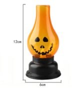 MPS My Party Suppliers Set of 2 Halloween Lamps, Halloween laltern, LED for Halloween Decoration, Halloween Hanging Decoration (Orange Pumpkin Bulb lamp) - Image 8