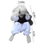 Halloween Horror Props Electric Crying Little Ghost Toy Tricky Scary Crying Bar Decoration Haunted House Party Decoration, Light Music Halloween Decor - Image 4