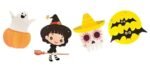 MPS MY PARTY SUPPLIERSĀ® 1pc Happy Halloween Banner, Skull Decoration for Halloween, Halloween Paper Hanging Decoration, Halloween Banner Ideas - Image 3