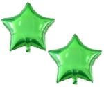 MPS MY PARTY SUPPLIERS® Set of 16 Video game theme foil balloons for kids birthday decoration, Game Theme Party, Balloons for kids Party Decoration, Cartoon Foil Balloon, green stars balloons, green and black latex balloons - Image 5
