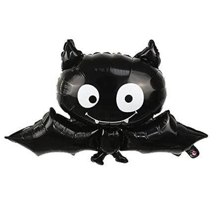 MPS MY PARTY SUPPLIERSĀ® 1pc Halloween Bat balloon Halloween theme foil balloons decorations Kids halloween party supplies