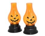 MPS My Party Suppliers Set of 2 Halloween Lamps, Halloween laltern, LED for Halloween Decoration, Halloween Hanging Decoration (Orange Pumpkin Bulb lamp) - Image 7