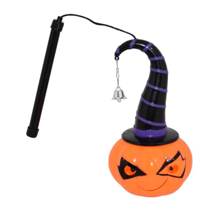 1pcs Portable Pumplin Lantern with Cap, Kids Decor Halloween Decor Halloween Party Light up Pumpkin Lantern Halloween Pumpkin Light Halloween Lantern Orange Halloween Pumpkin Decoration - Image 2