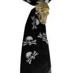 1 set Assorted Design Halloween Necktie, Halloween Ties, Skull mens Neck tie, Halloween costume Tie, Halloween Skull Prop, Halloween 3D Skull tie