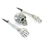 My Party Suppliers Big Size 3 Piece Halloween Horror Buried Alive Skeleton Skull Ornament Garden Yard Lawn Decoration Festival Prank Crafts Halloween Decoration - Image 5