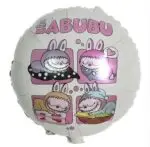 MPS MY PARTY SUPPLIERS® Set of 5 Cartoon Labubu Foil Balloon Kids Party Cartoon Theme Monster Bunny Doll Plush Toy Birthday Gift Star Foil Balloon Foil Balloons for kids Birthday Decoration - Image 4