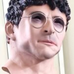 MPS MY PARTY SUPPLIERS® Halloween Big Face Mask – Oversized Scary Mask for Adults & Kids, Funny & Creepy Costume Mask for Halloween Party, Cosplay & Trick-or-Treating