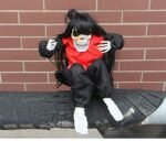 Ghost Halloween Decor Halloween Horror Props Electric Crying Little Ghost Toy Tricky Scary Crying Bar Decoration Haunted House Party Decoration, Light Music Halloween Decor - Image 3