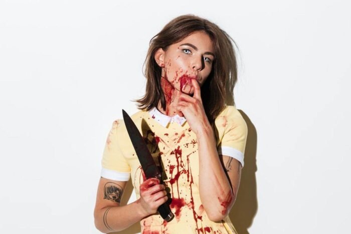 Set of 2 Fake Blood for Halloween Dress up/Fake Blood for Halloween Decoration,Bloody Splatter Vampire Zombie Fancy Dress/Zombie Blood - Image 2