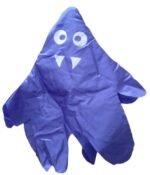 Halloween Hanging Pumpkin Decorations,1pc Halloween Supplies Ghost Ceiling Decorations Haunted Halloween Decor Pumpkin Lantern Halloween Décor, Spooky Mesh Hanging (Purple Ghost)