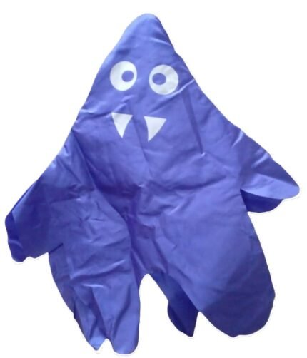 Halloween Hanging Pumpkin Decorations,1pc Halloween Supplies Ghost Ceiling Decorations Haunted Halloween Decor Pumpkin Lantern Halloween Décor, Spooky Mesh Hanging (Purple Ghost)