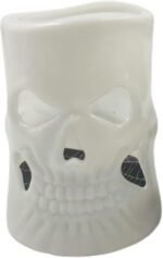 MPS My Party Suppliers Set of 2 Halloween Lamps, Halloween laltern, LED for Halloween Decoration, Halloween Hanging Decoration (Set of 2 Black - White LED) - Image 3