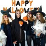 MPS MY PARTY SUPPLIERS® 1pc Happy Halloween Letter Foil Balloon Orange Black Halloween theme foil balloons decorations Kids halloween party supplies - Image 2
